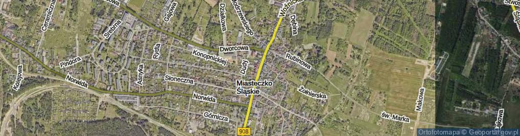 Zdjęcie satelitarne Rynek ul.